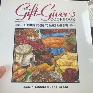 Vintage 1994 “The gift givers cookbook” by Judith Choate